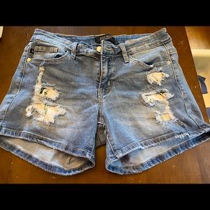 Judy Blue Cactus Patch Shorts
